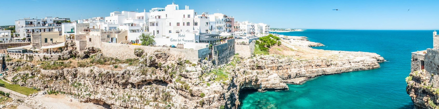 Puglia — Costa di Polignano a Mare, realizzazione siti web